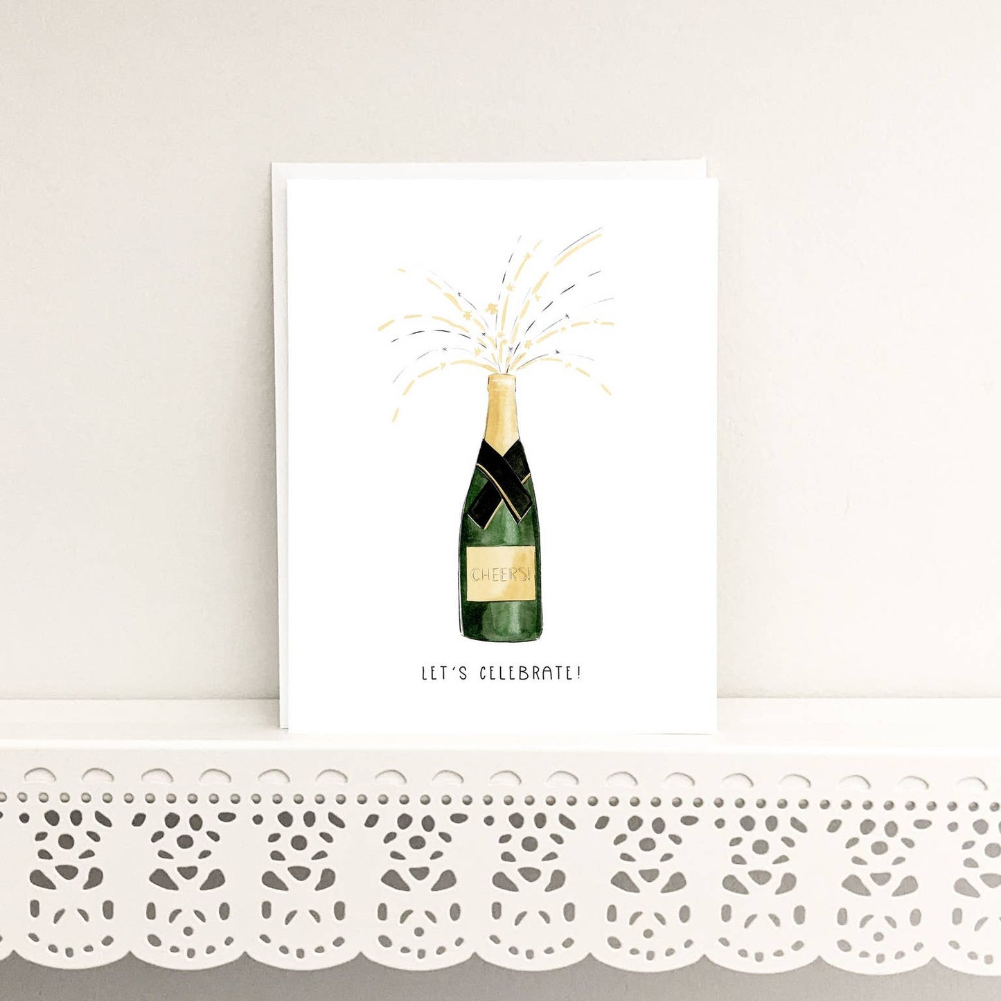 Let's Celebrate! - Congratulations Greeting Card: Kraft
