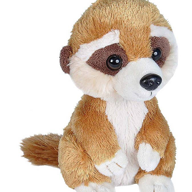 Hug'Ems-Mini Meerkat Stuffed Animal 7"