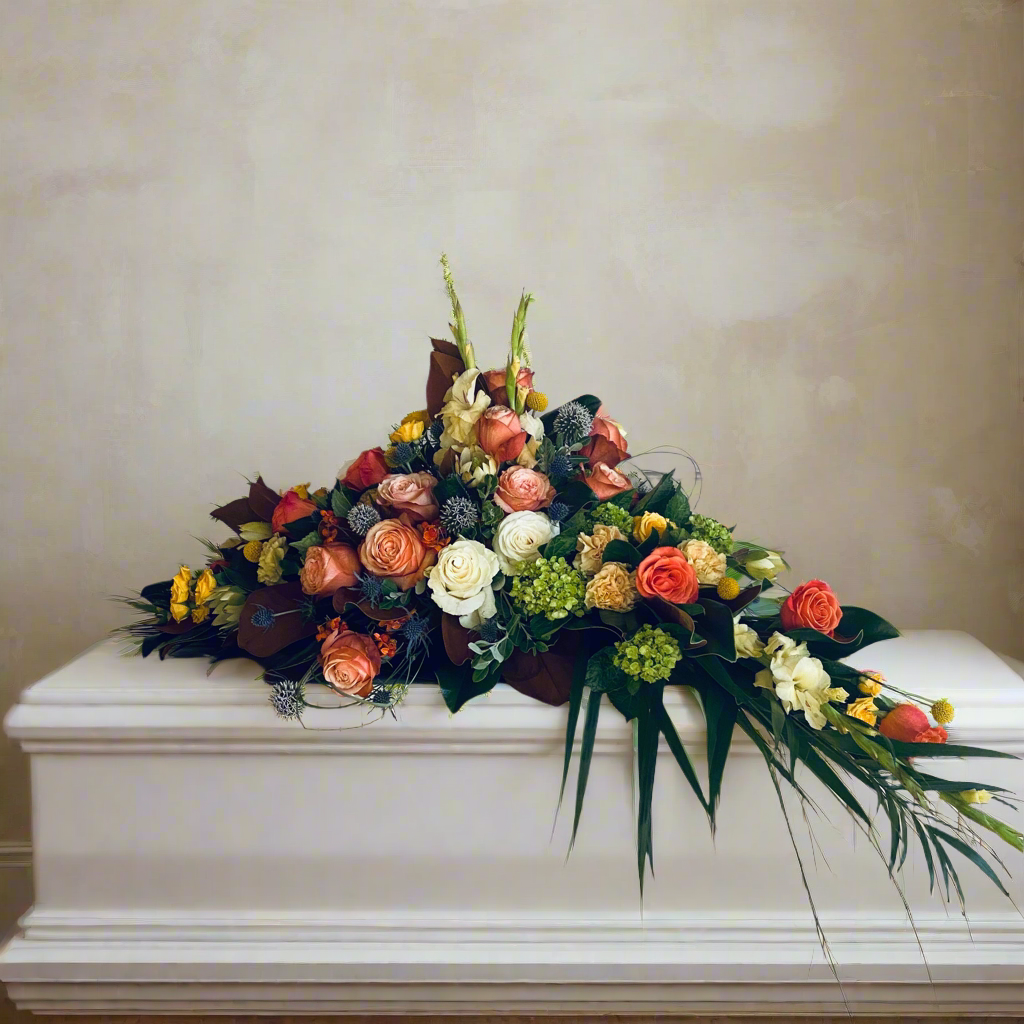 Casket Spray Array of Colours