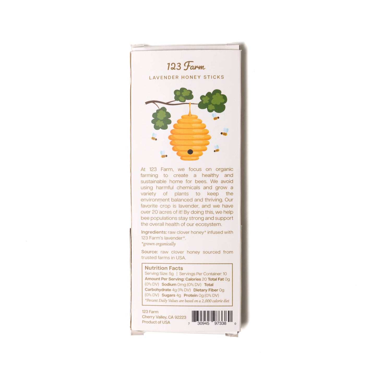 Lavender Honey Sticks – 10 Pack with Storybook