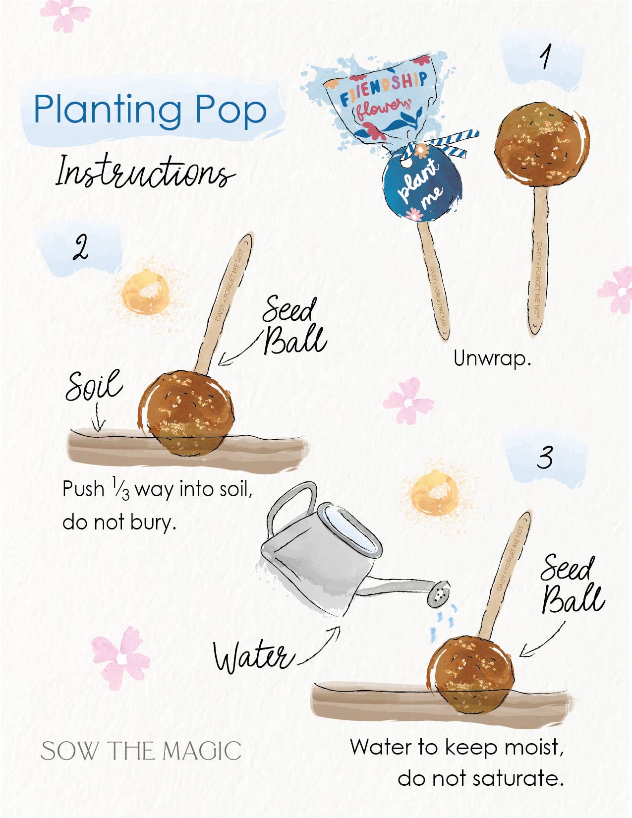 Garden + Gift Seed Planting Pops