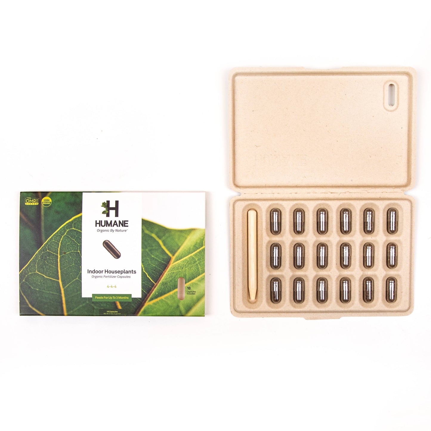 Indoor Houseplants Organic Fertilizer Capsules
