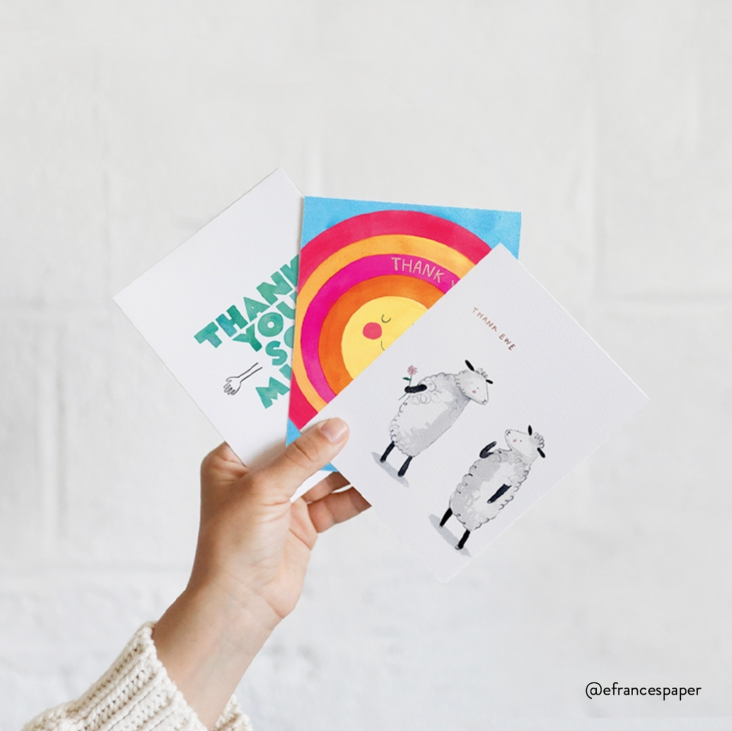 Thanks Ewe | Thank You Card Sheep