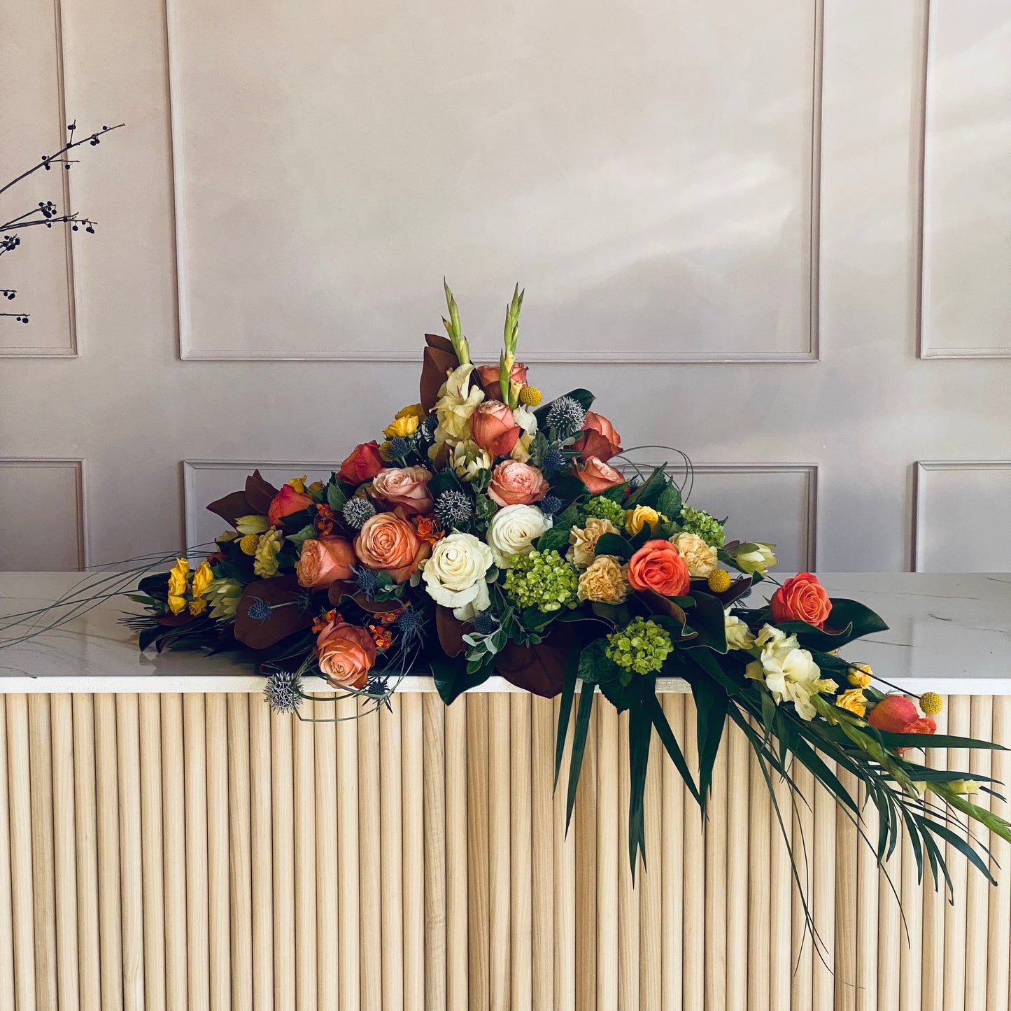 Casket Spray Array of Colours