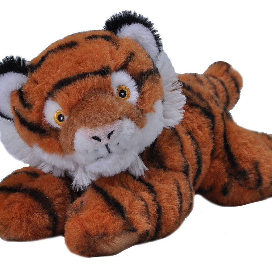 Ecokins-Mini Tiger Stuffed Animal 8"
