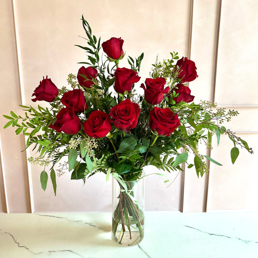 Dozen Roses - Red