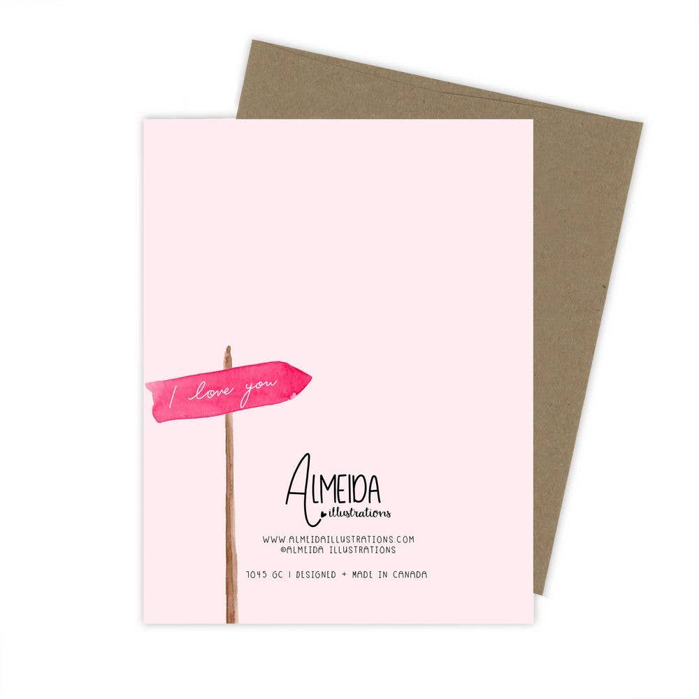 All the Ways to Say I Love You Greeting card | Anniversary
