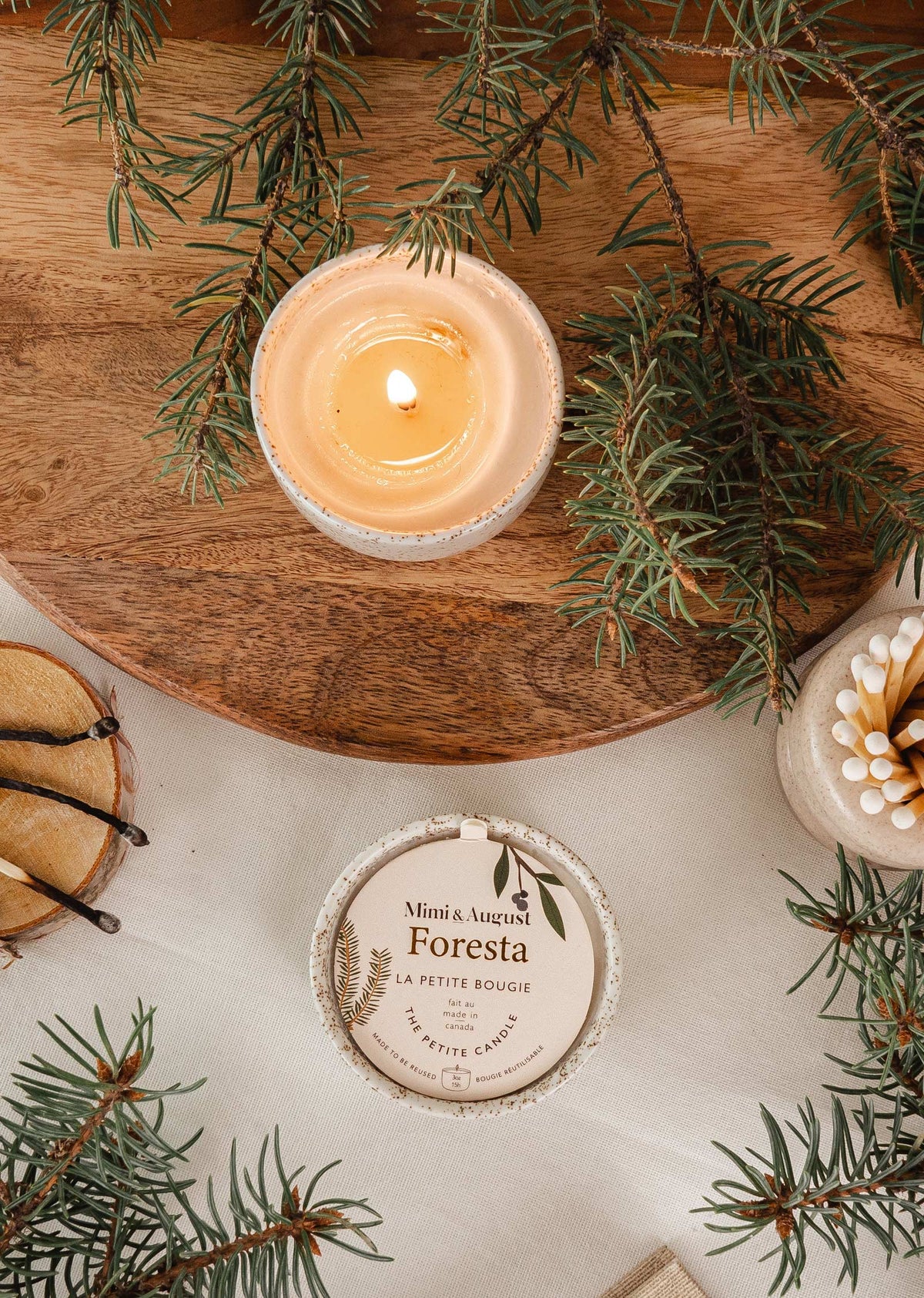 3oz Foresta Reusable Candle