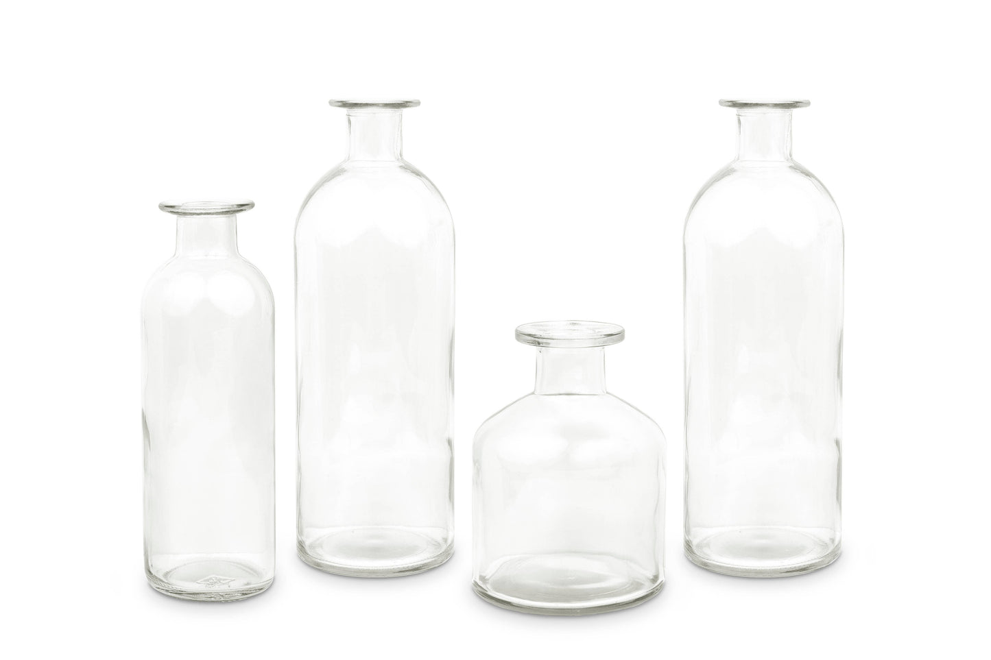 Assorted Flower Décor Vases: White