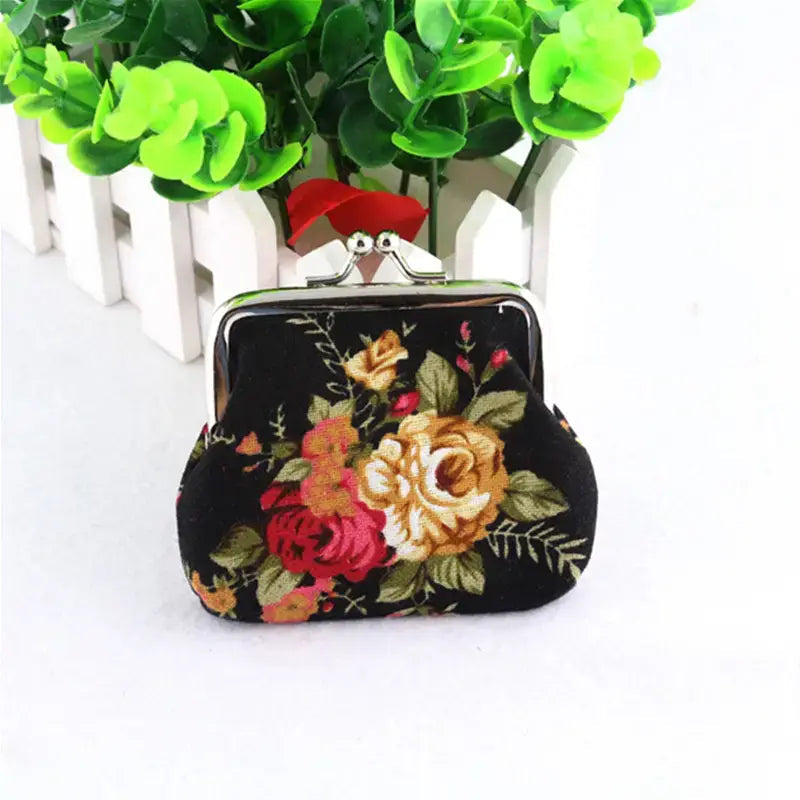 Floral Coin Purse