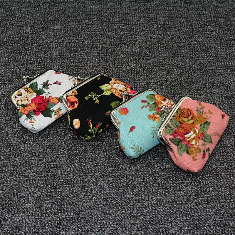 Floral Coin Purse