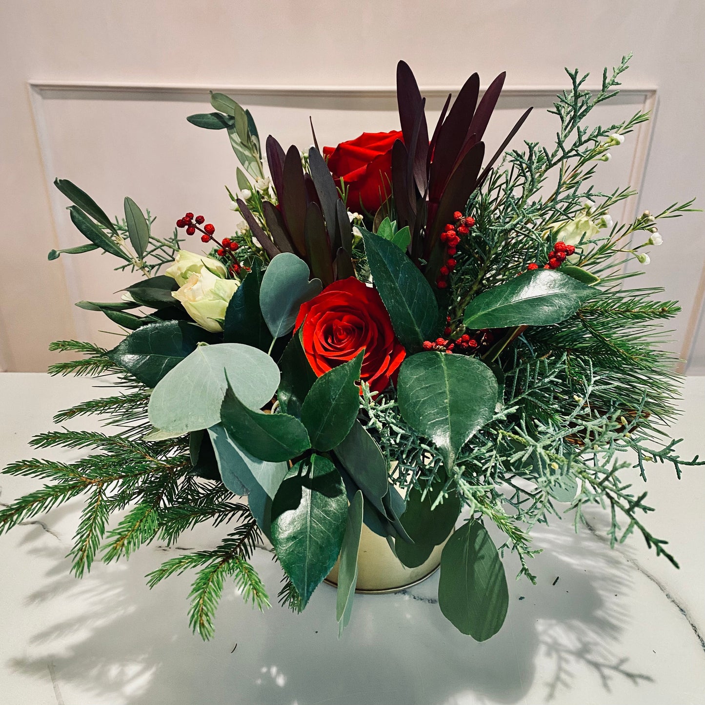 Holiday Centerpiece Floral Arrangement Workshop - December 20, 6pm