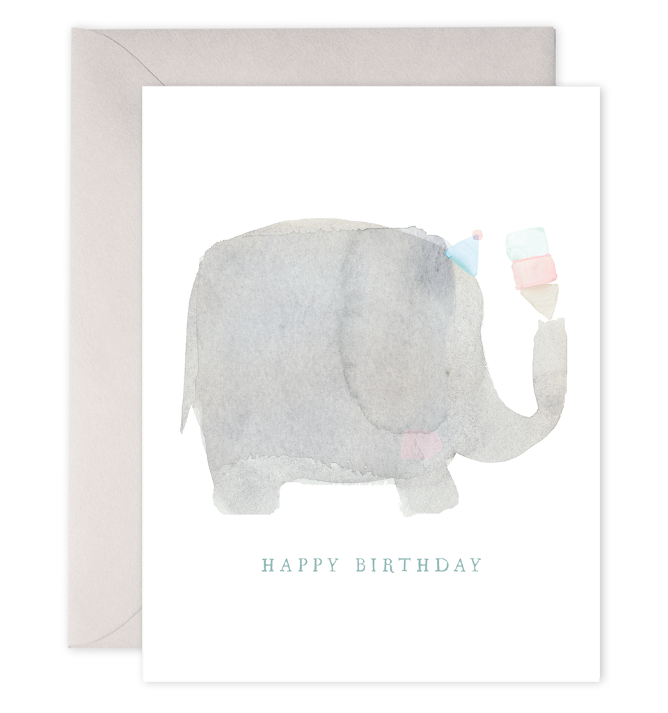 Elephant Birthday Card