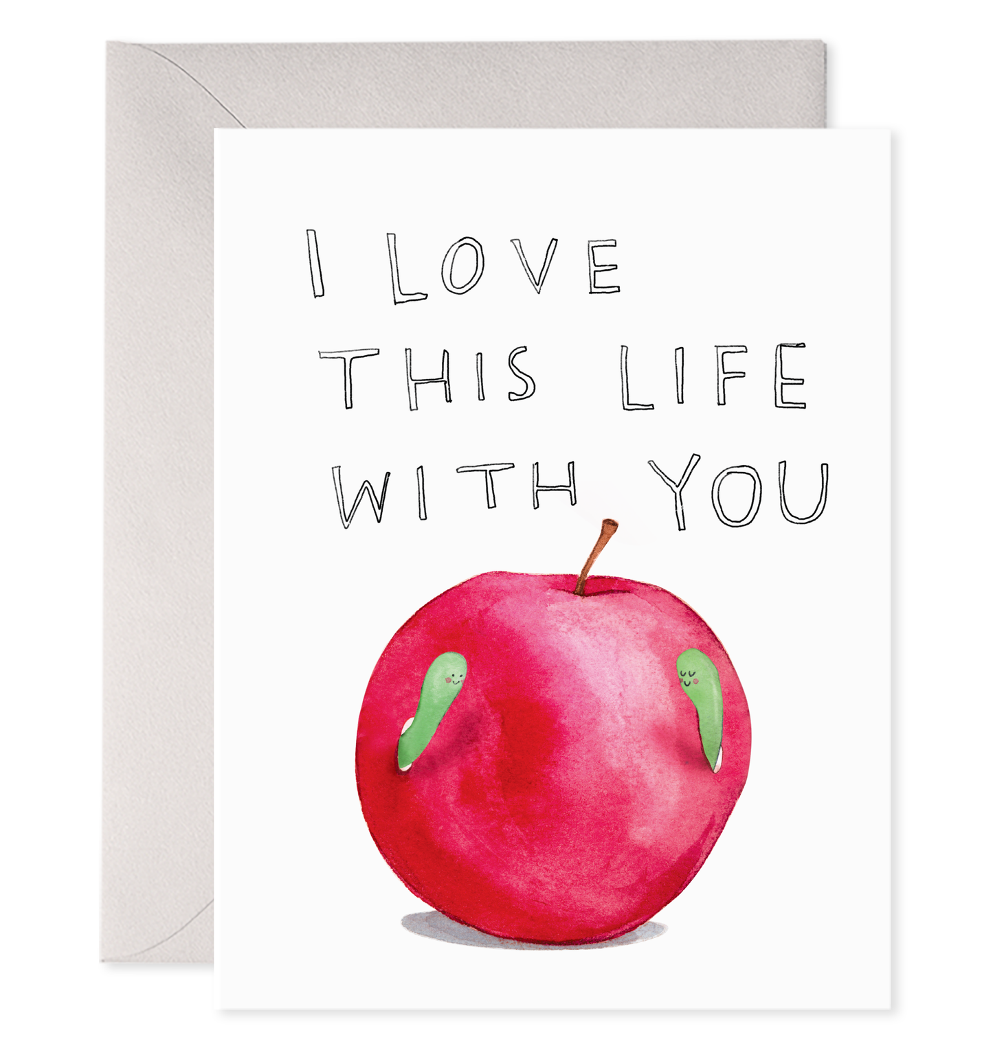 Happy Worms | Anniversary & Love Card
