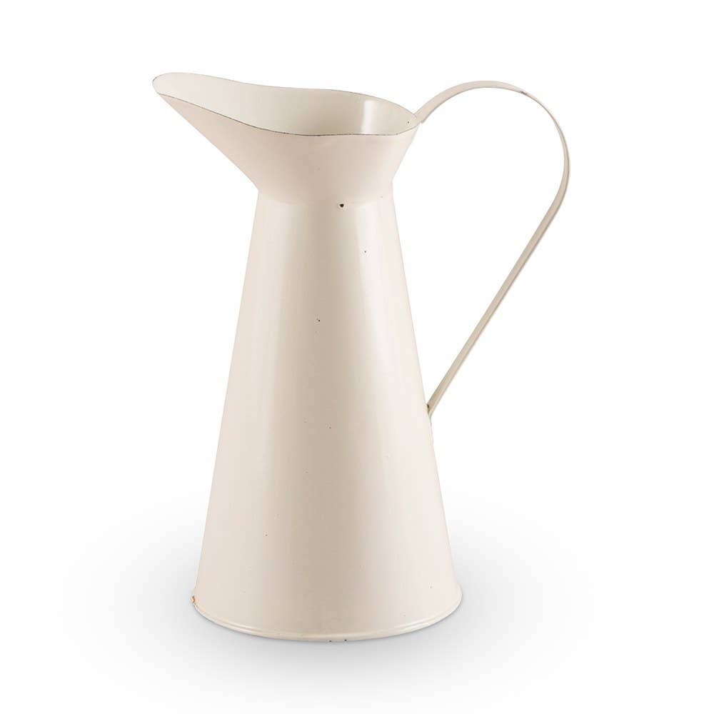 French Provincial Style Enamel Pitcher