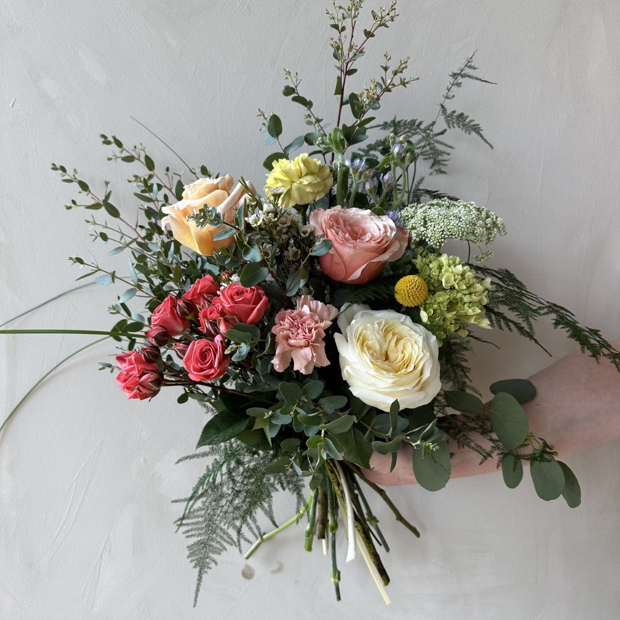 Mother's Day Hand-Tied Bouquet - Brights