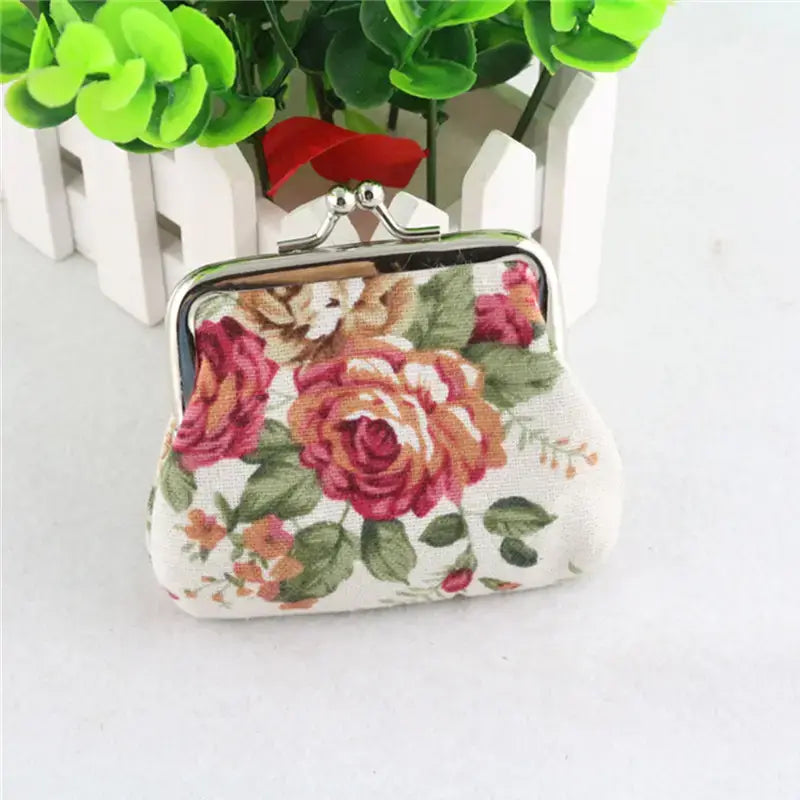 Floral Coin Purse