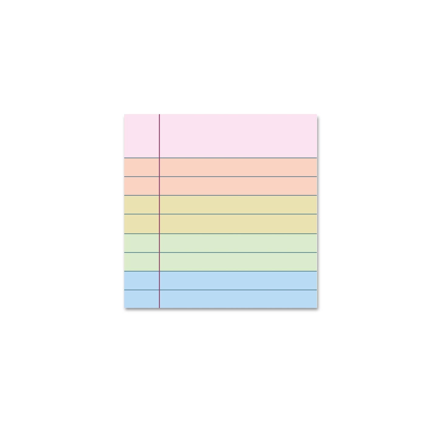 Rainbow Sticky Notes