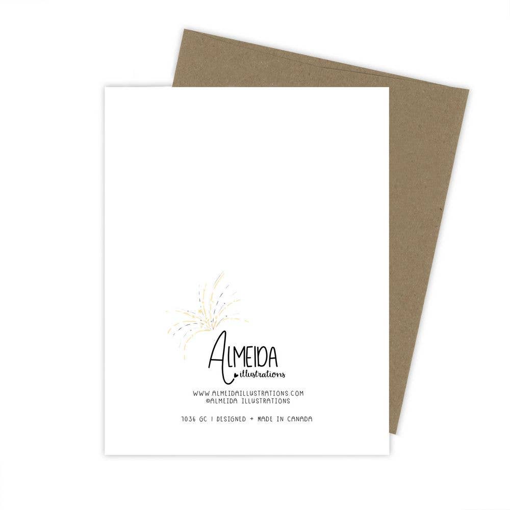 Let's Celebrate! - Congratulations Greeting Card: Kraft