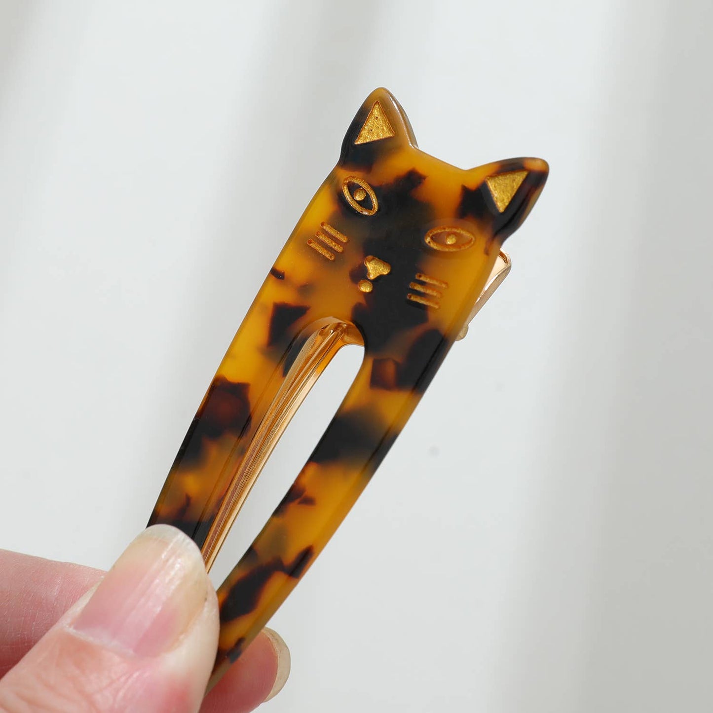 Elodie | Cat Barrette Hair Clip