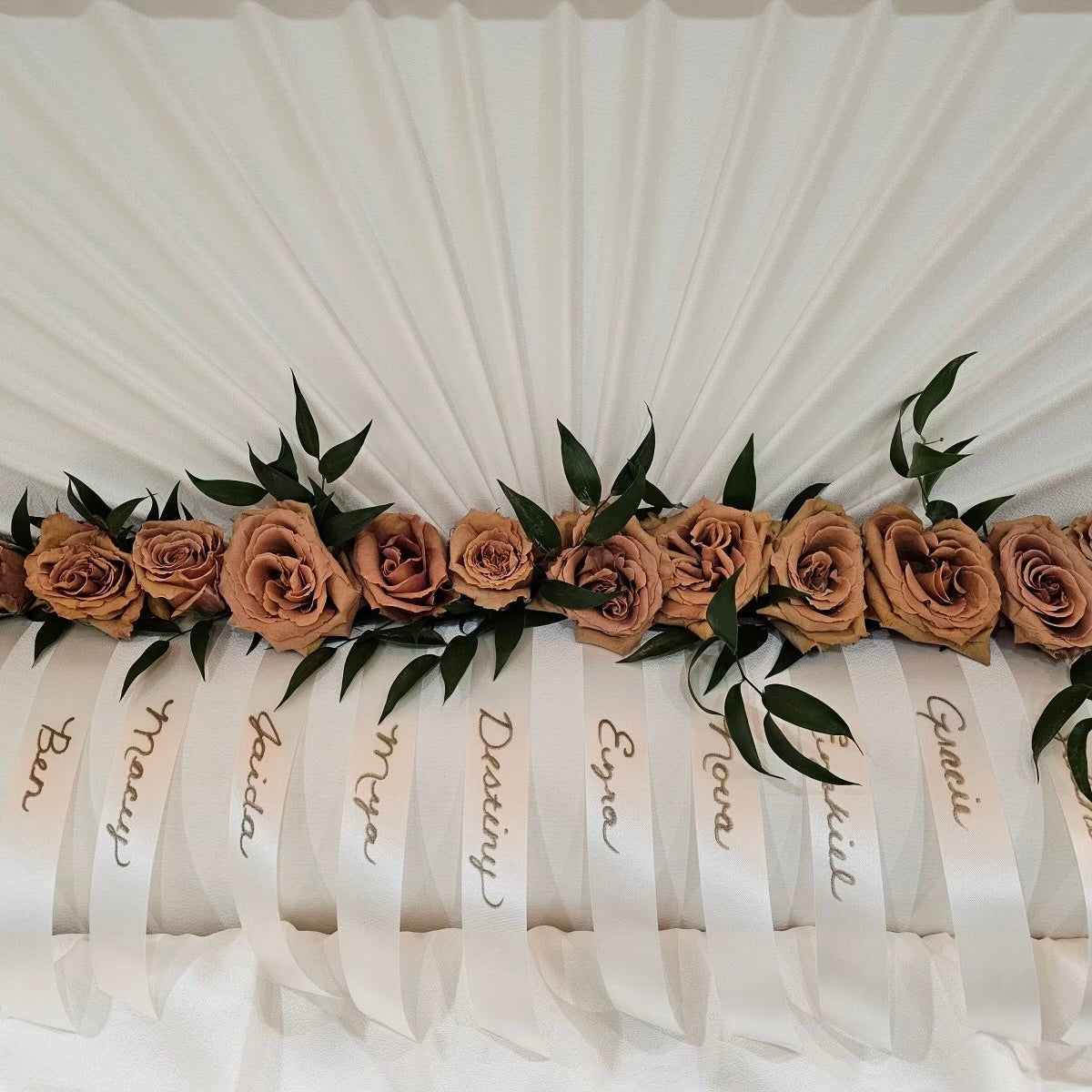 Hinge Roses Hinge Rose with Ribbon – Ellen Street Florals and Goods