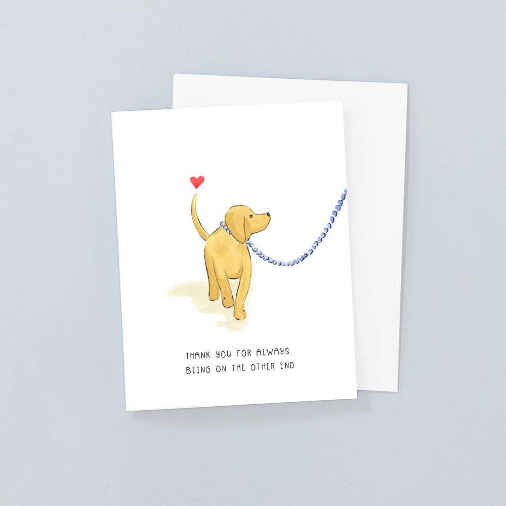 Puppy Love Appreciation Card: Kraft