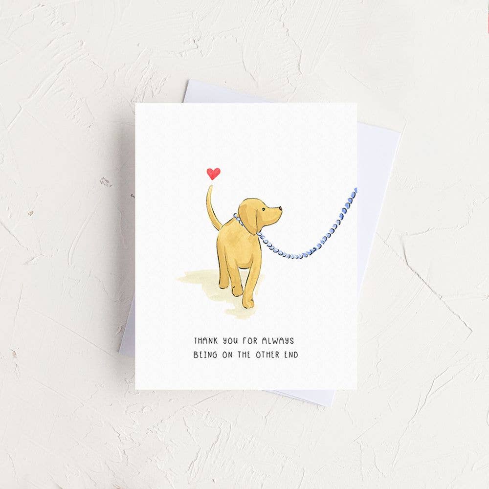 Puppy Love Appreciation Card: Kraft