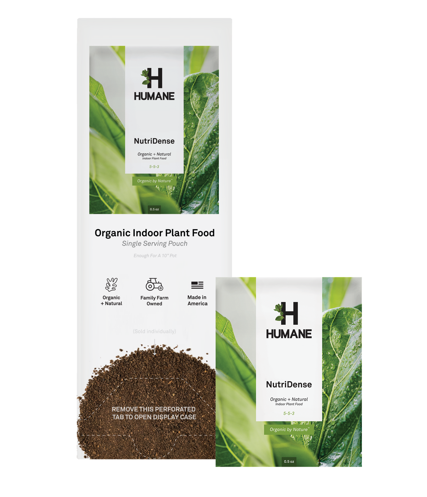 NutriDense Indoor Plant Food Single Serve Envelope