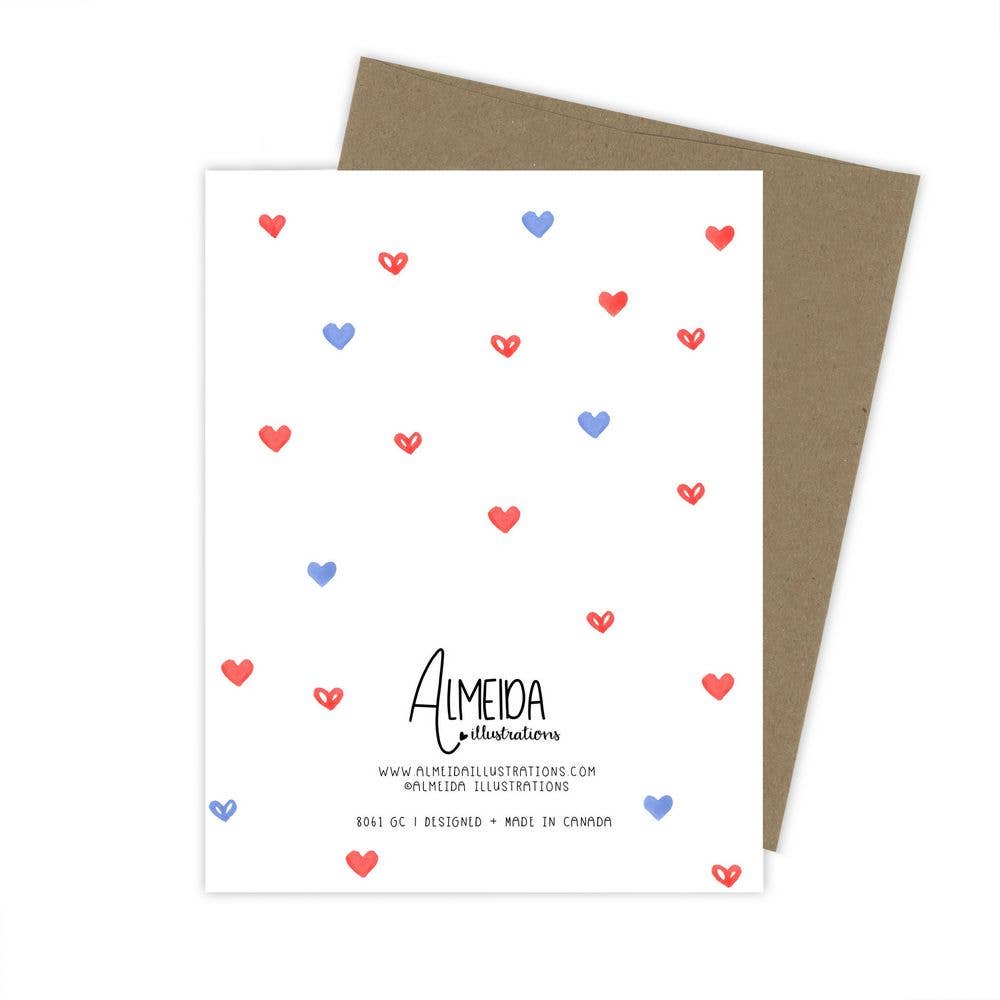 Puppy Love Appreciation Card: Kraft