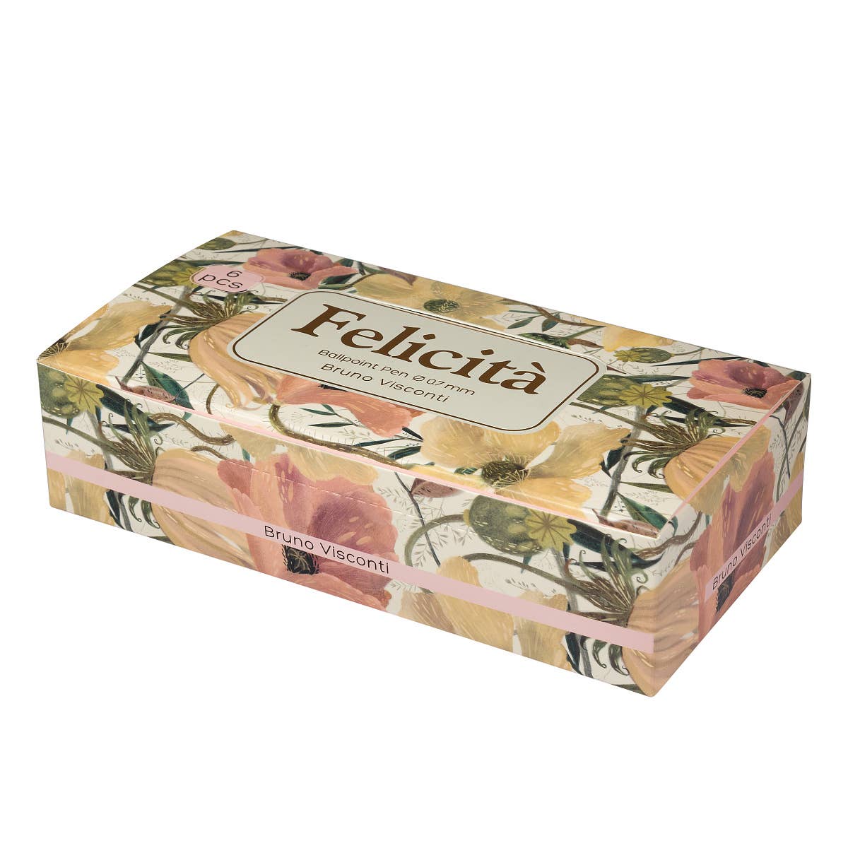 Felicita Blush Flora Ball Point Pen