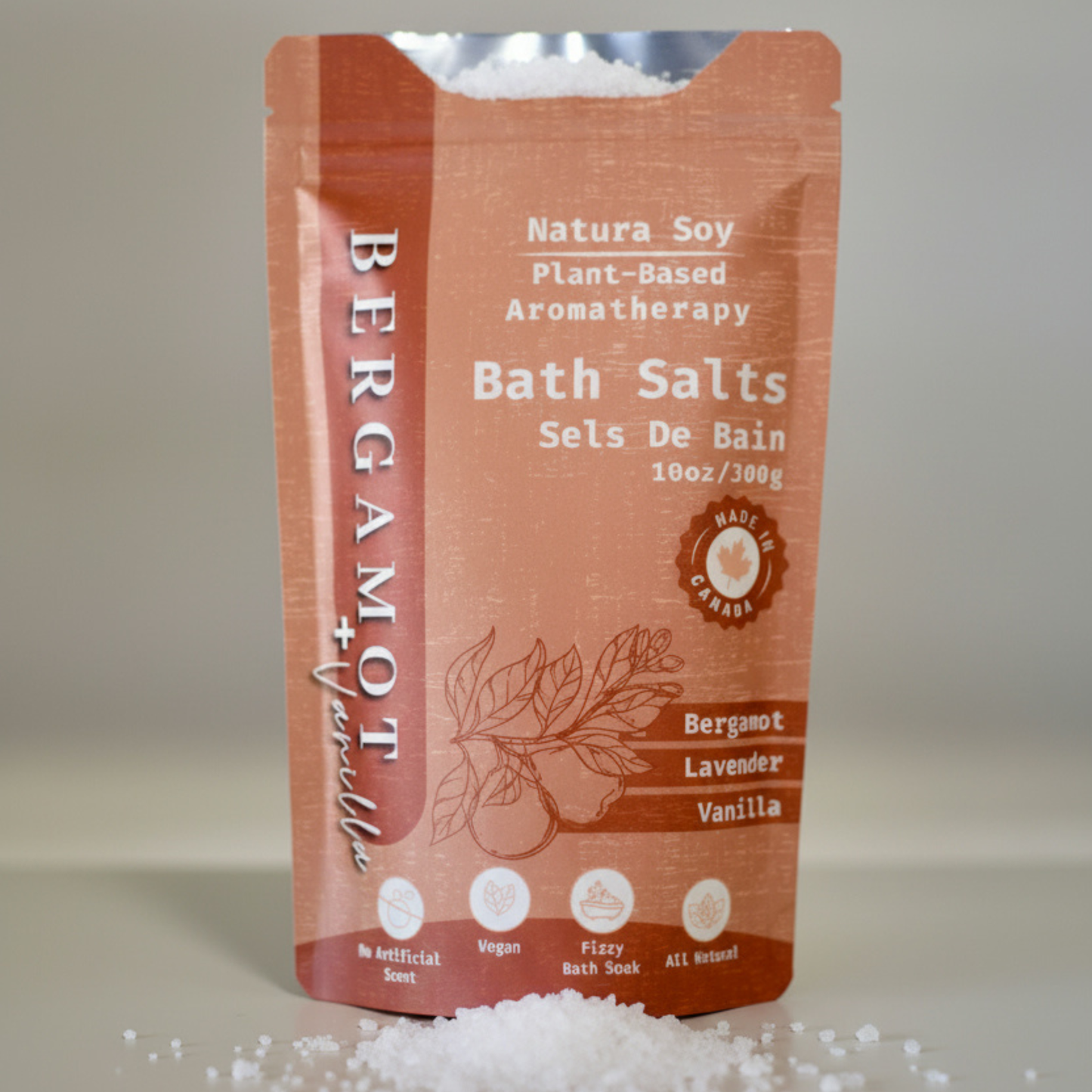 Bath Soak- Bergamot Vanilla: 10 oz
