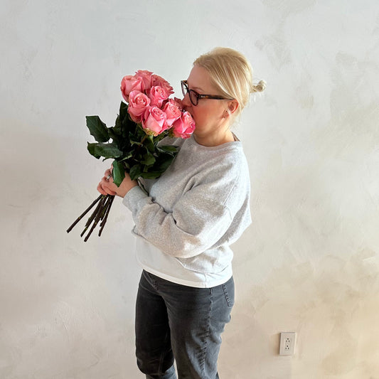 Dozen Roses - Pink