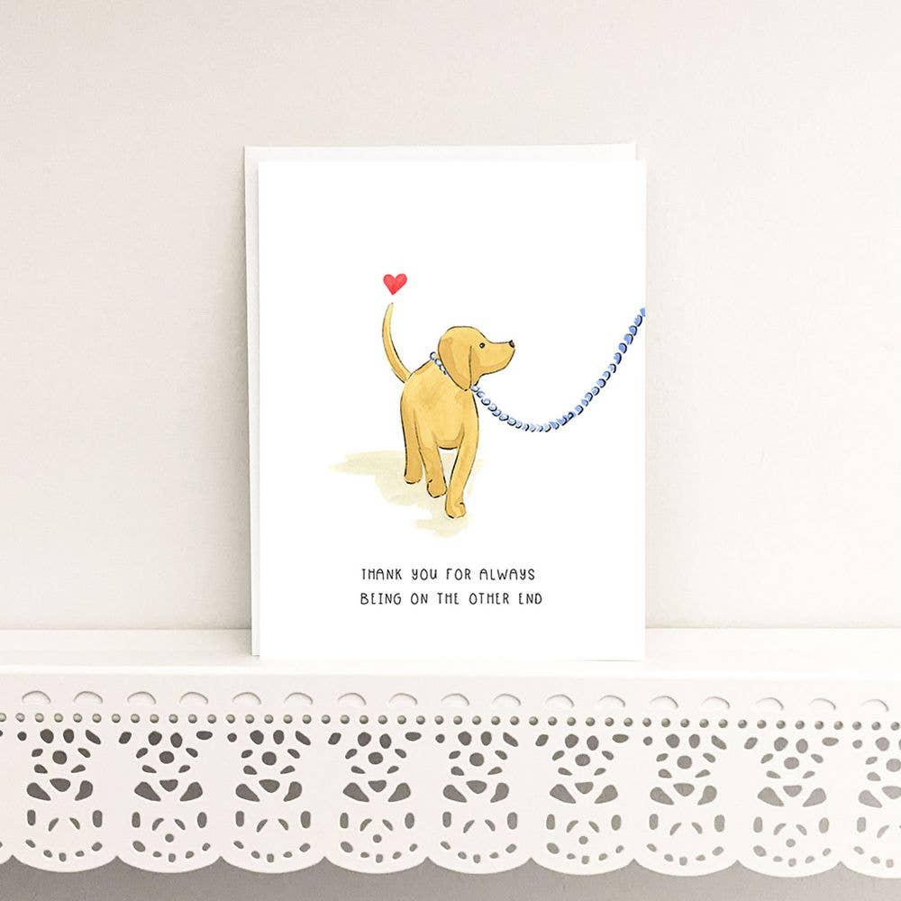 Puppy Love Appreciation Card: Kraft