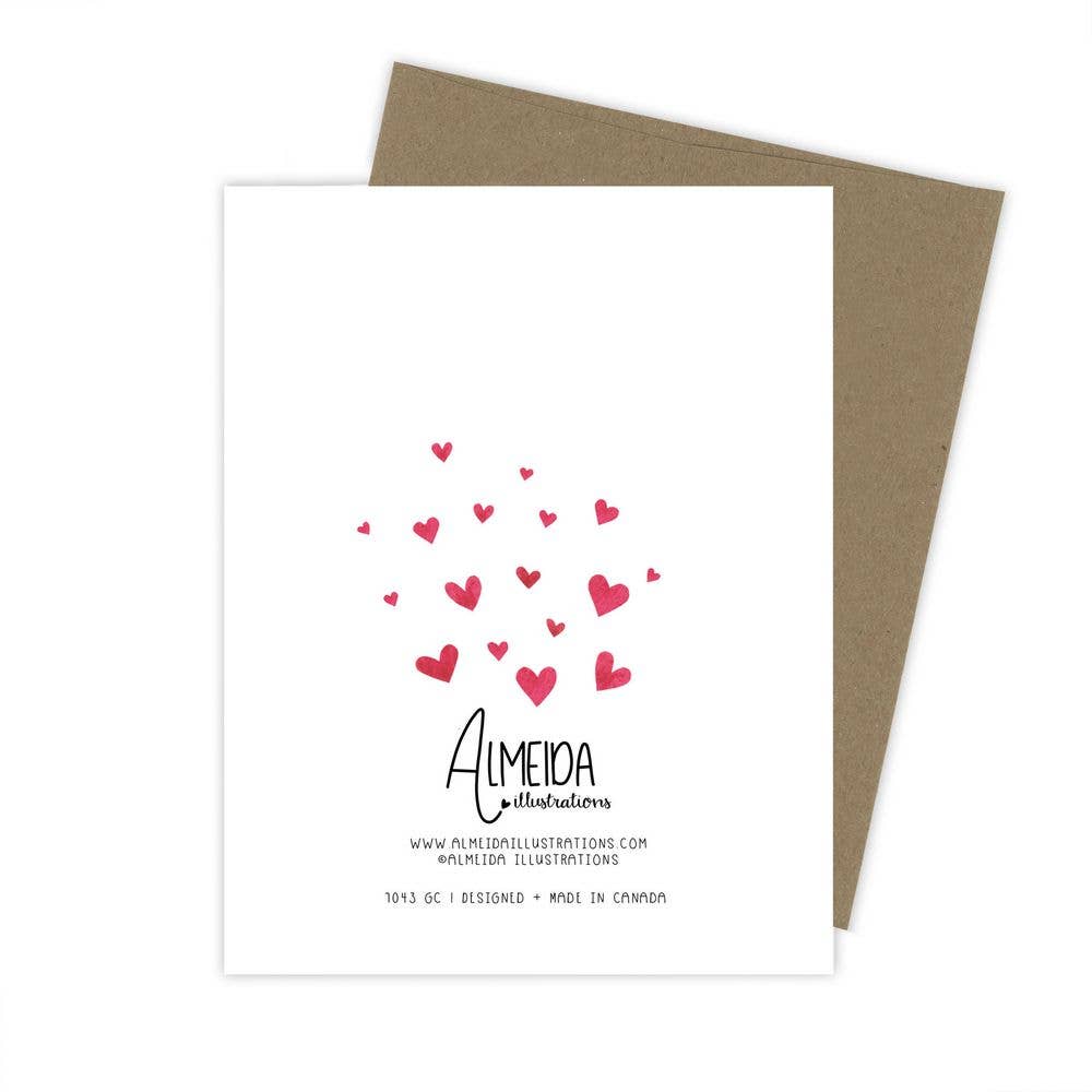 You're My Favorite Love Story -Anniversary Love card: White