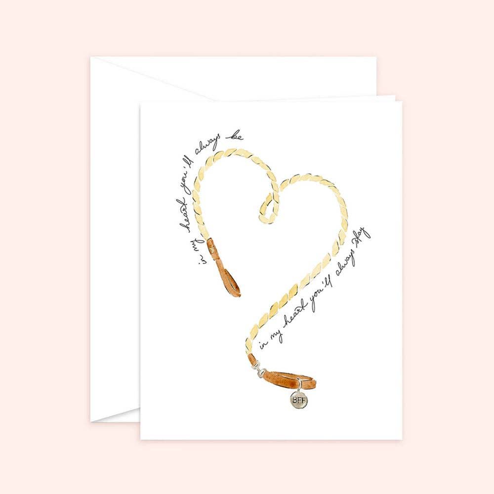 Rainbow Pet Loss Sympathy Card: White