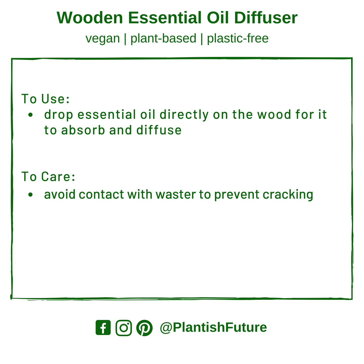 Wooden Essential Oil Diffuser for Car | Incense Holder: Magnetic Clip + Incense Holder