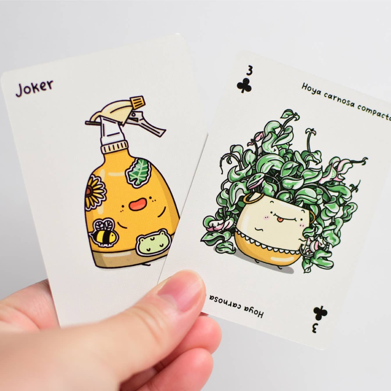 Full House of Plants Playing Card