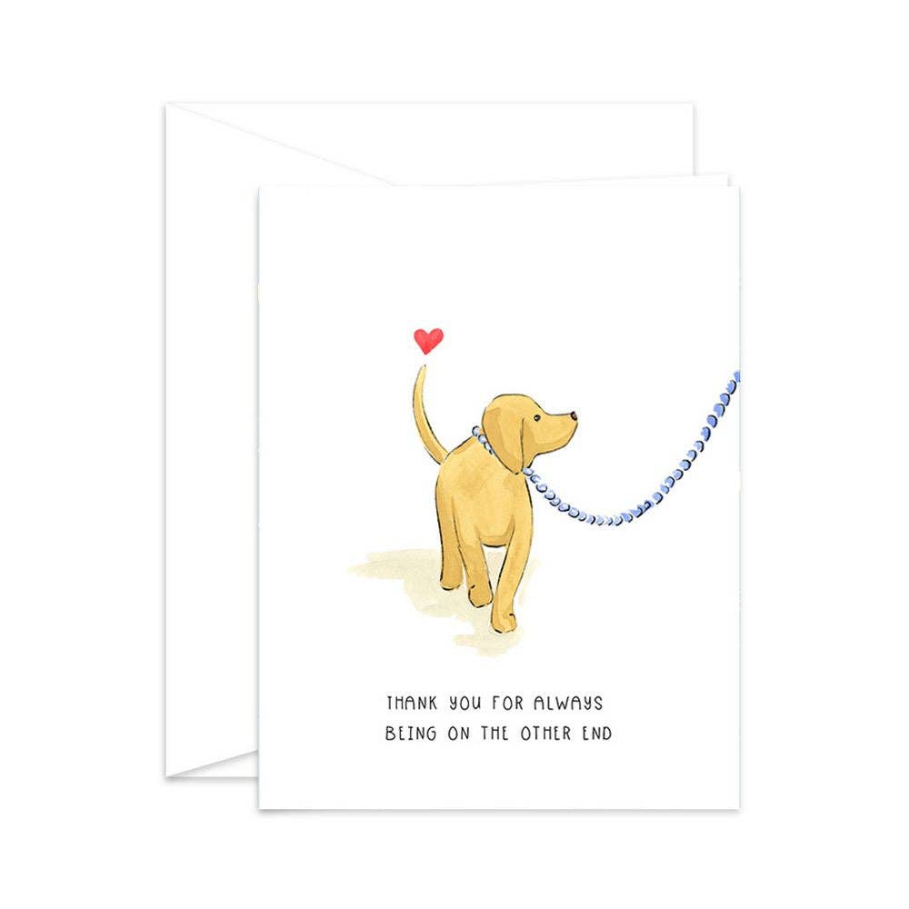 Puppy Love Appreciation Card: Kraft