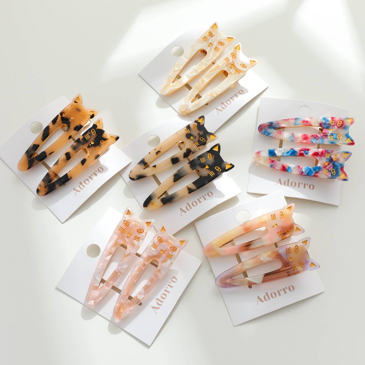 Elodie | Cat Barrette Hair Clip