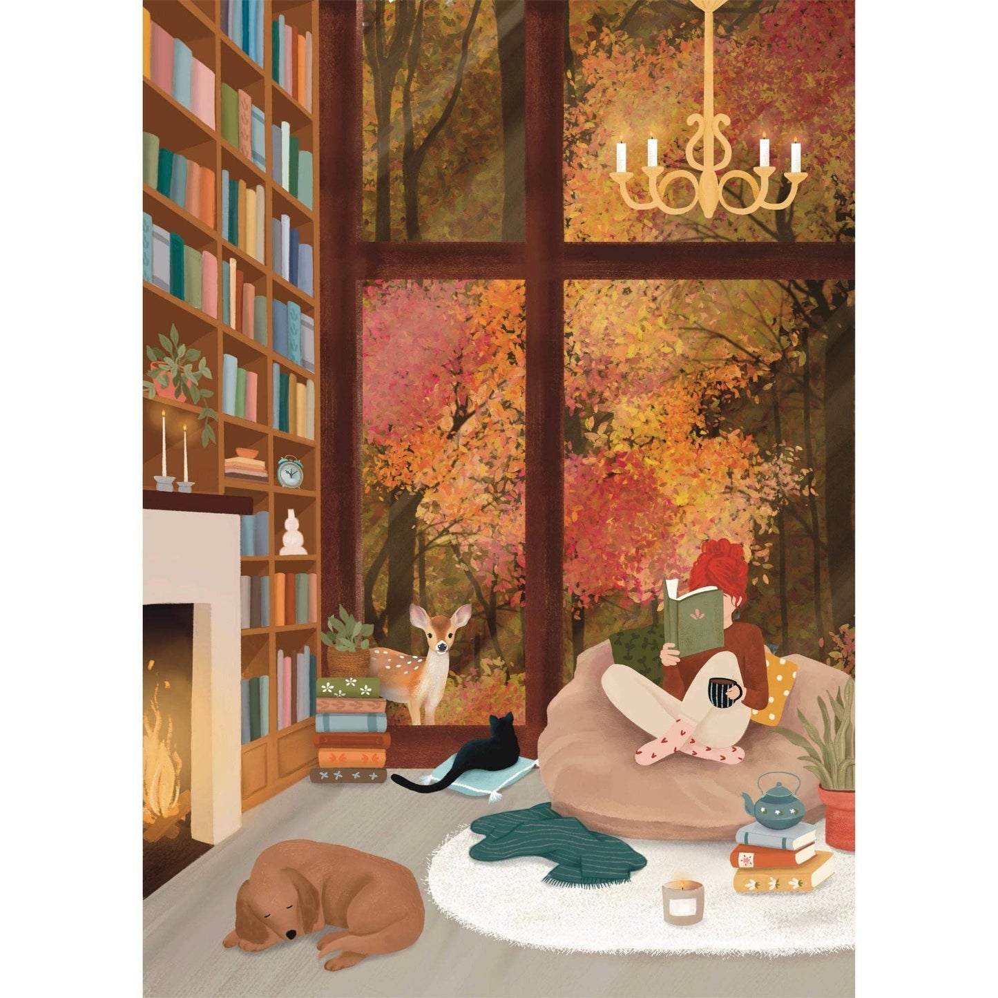 Dream Library 1000-Piece Puzzle