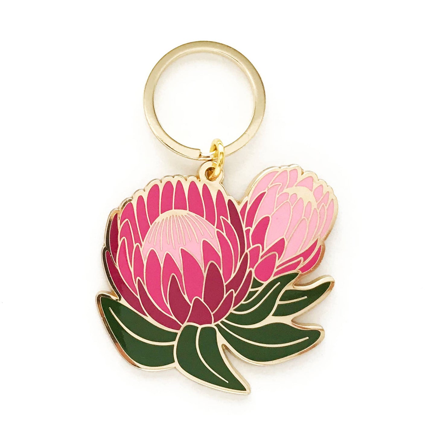 Ofelia Protea Flower Keychain